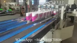 Good price kitchen towel and small toilet paper packing machine and bundler machine