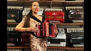 PSSALTIIRDDECG - Candy Apple Decorated Paolo Soprani Saltarello II Organetto G MMM 12 2 $1499
