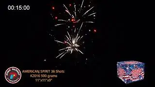 K2016 AMERICAN SPIRIT 36 shots