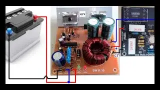 Kit Inverter 12v to 24v CT Untuk Power Amplifier Mobil