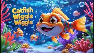 Catfish Wiggle Wiggle 🐟 | Kids Song | Nursery Rhymes for Children