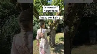 Herstellung von Leinenstoff durch die Leinoflsnze | ich probiere es aus 🌾Teil 1
