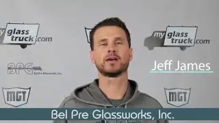 Bel Pre Glassworks Utilizes a MyGlassTruck.com Glass Rack