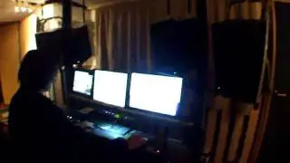 Video from the controllroom in our new Studio in Norway