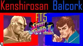 Super Street Fighter 2 Turbo - Kenshirosan [O.Sagat] vs Balcork [Fei Long] (Fightcade FT5)
