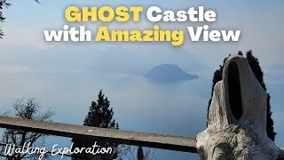 Amazing View from Castle above the Lake | Morning Trip to Vezio, Italy