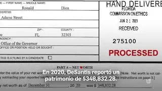 Fortuna de Ron DeSantis aument&oacute; 500% desde 2020