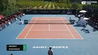 Mikhail Kukushkin (KAZ) vs Pierre-Hugues Herbert (FRA) | 2025 Saint-Tropez R32