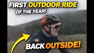 Episode 153 - Out On The Gravel Bike | First Outdoor Ride of the Year