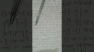 Metric Spaces examples explained, Mathematics B-IV, 4th semester.