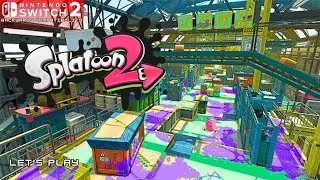 Splatoon 2 Multiplayer Let's Play Walleye Warehouse