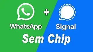 Whatsapp e Signal com numero fake - NUMERO VIRTUAL SEM CHIP
