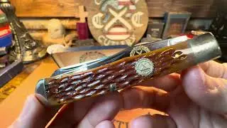 Buck 334, Bulldog canoes, and NKCA trapper action. Welcome to Cauthen Cutlery Saturday! #knifelife 
