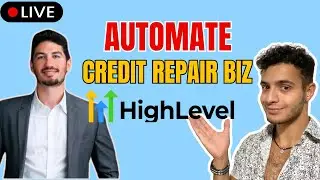 Automate Your Credit Repair Business: Social Media, Free Leads & Affiliate System Walkthrough | LIVE