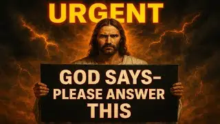 GOD SAYS &ndash; &ldquo;PLEASE ANSWER THIS&rdquo; | God Message Today ~ God&rsquo;s Message Now