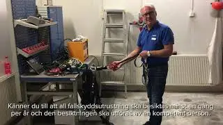 Vi hj&auml;lper dig med din fallskyddsutrustning