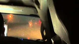 Heavy rain driving Chickasha  Oklahoma storm chase 16May15 824p