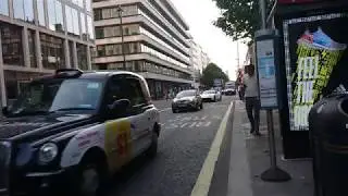 A customised white Ferrari passing by.