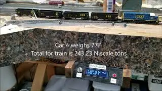 N Scale Weigh Scale