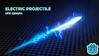 Godot Showcase Vfx Electric Projectile for indie game