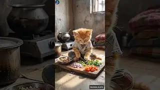 &ldquo;The Biryani Cat🐱| Hurt by Humans, But She Saved Hungry Kids & Animals&rdquo;#shorts#billi#cats#animals#ai