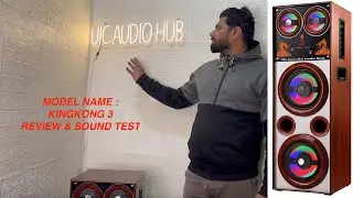 UIC KINGKONG 3 | POWER HOUSE | UIC TOWER SPEAKER | Professional Sound System | REVIEW | Sound check