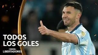 TODOS LOS GOLES DE ADRIAN MART&Iacute;NEZ, DE RACING, EN LA CONMEBOL LIBERTADORES 2025