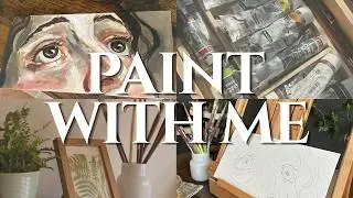 ✨ERSTES VIDEO | Paint with me ✨