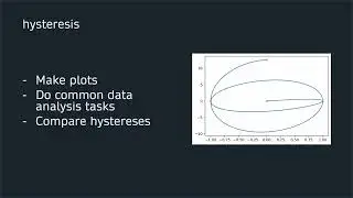 Hysteresis Overview - WCTE 2023 Presentation
