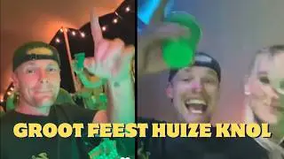 Enzo Knol geeft groot feest