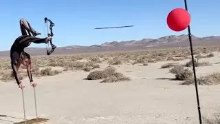 Toe And Arrow - Amazing Foot Archery Skills