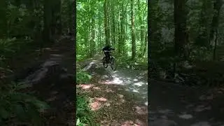 Me and my cousin doing a Jump at￼ Ashton Court￼
