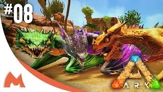 ARK: Scorched Earth - WYVERN 100% IMPRINTING! FIRE WYVERN, POISON WYVERN & LIGHTNING WYVERN! (E08)