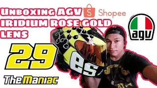 Unboxing AGV Lens Replica | Iridium Rose Gold |