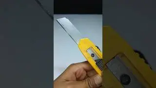 replace paper cutter blade.#cutter #experiment #motor #diy #homemade #how @SKChannel82