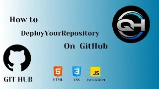 How to deploy a repository in GitHub