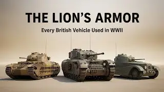 Every British Tank Used in WWII (From Matilda I to Tortoise)