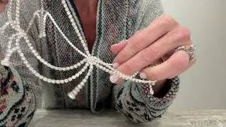 Layered Rhinestone Head Chain- how this looks up close and what I thought of it!