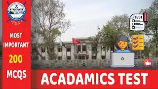 ISSB & initial test most important 200 MCQs / Academics test preparation for the initial test.