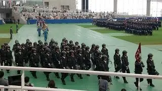 平成27年山口県警察視閲式－１