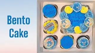 How to make a Bento Cake Design | Sonic Cake