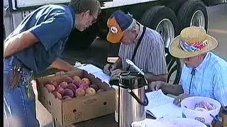 Lions Club Peaches  Sale 2002 Aurora, Nebraska
