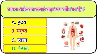 New GK Quiz in Hindi | 10 New MCQ Questions | 5 Sec Timer | Daily GK
