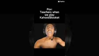 POV Teachers 🧑&zwj;🏫 When We Play Blooket/Kahoot