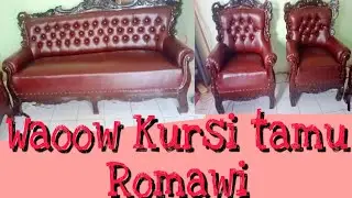 Tutorial jok kursi tamu romawi Jepara ukir