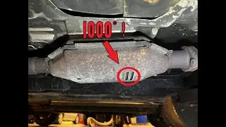 Catalytic Converter Temperature Test