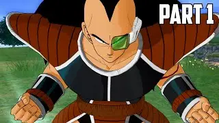 Dragon Ball: Raging Blast Gameplay Part 1 - Goku And Piccolo vs Raditz
