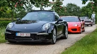 Porsche 991 Carrera S | Start-up, acceleration, flyby sound!