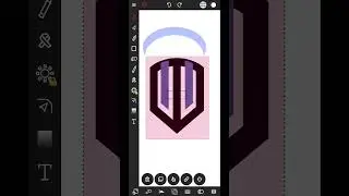 How mobile logo editing going #aleksbella #logoart #vectorlogotutorial