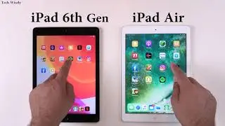 iPad 6th Gen vs iPad Air Speed Performance Test Comparison